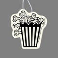 Paper Air Freshener Tag - Popcorn